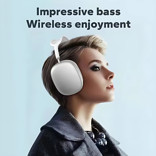 P9 Wireless Bluetooth Over-Ear Stereo Headphones | Adjustable, High-Quality Sound (Random Color)