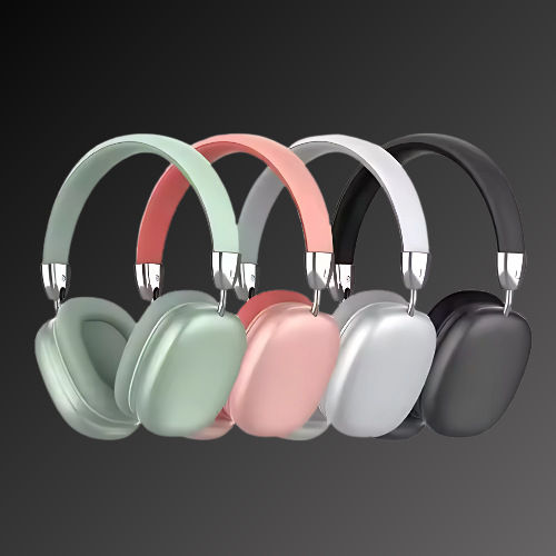 P9 Wireless Bluetooth Over-Ear Stereo Headphones | Adjustable, High-Quality Sound (Random Color)
