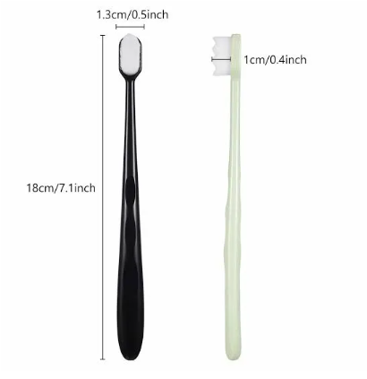 Extra Soft Micro Nano Toothbrush – Gentle on Sensitive Gums (Random Color)