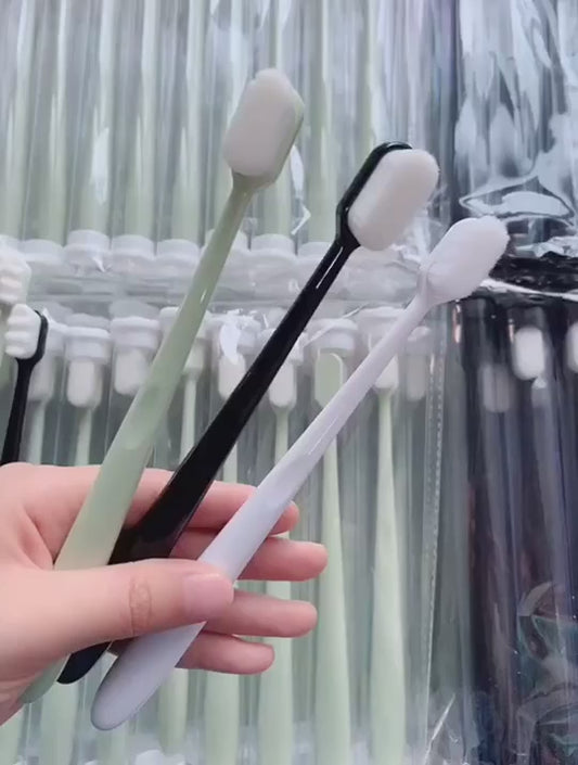 Extra Soft Micro Nano Toothbrush – Gentle on Sensitive Gums (Random Color)